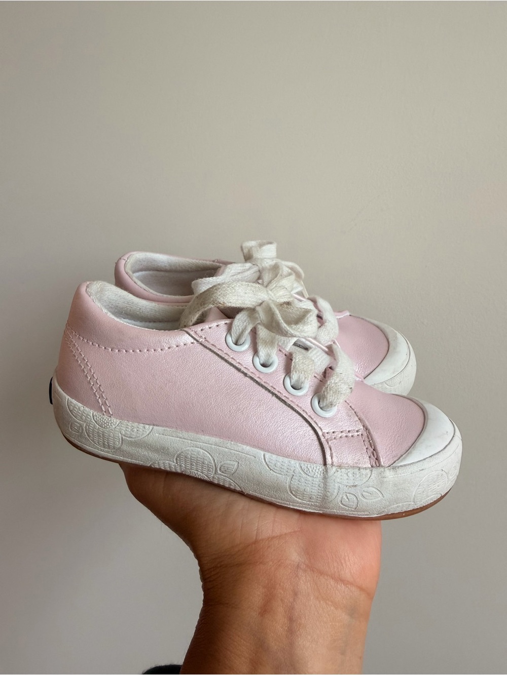 Keds Pink Lace-Up Kids Sneakers